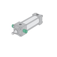 T1AP-20A1E-KAA0 NUMATICS/AVENTICS NFPA CYLINDER<BR>A SERIES 3 1/4" BORE 20" STROKE, HEAD TRUNNION, CAP CUSH